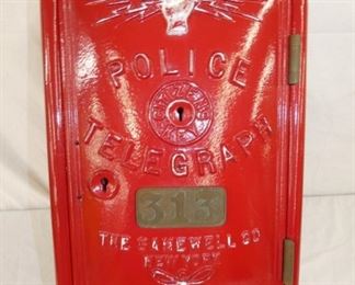 13X20 POLICE TELEGRAPH PULL BOX