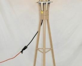 8FT. EMB. SHELL CAN STATION SIGN