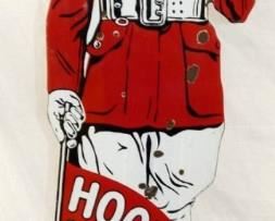 VIEW 2 CLOSEUP TIRE DEALER CURB SIGN