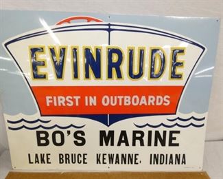 VIEW 2 OLD STOCK 1963 EMB. EVINRUDE