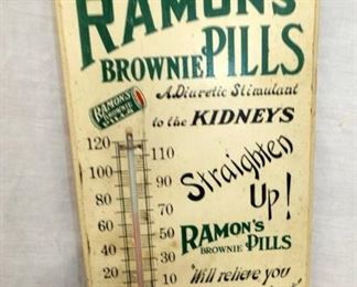 9X21 WOODEN RAMONS THERMOMETER