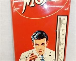 10X26 1952 MOXIE RED THERMOMETER W/MAN