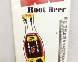 10X26 1965 MASONS ROOTBEER THERM.