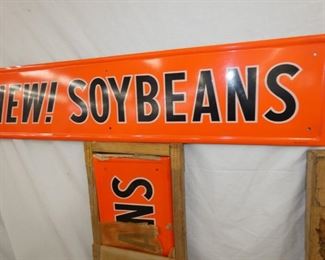 VIEW 4 OLD STOCK SOYBEANS SIGNS