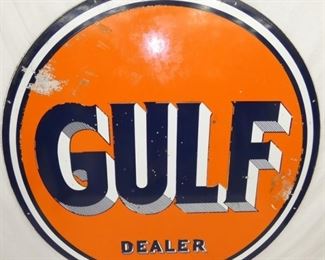 VIEW 4 SIDE 2 PORC. 5 1/2FT GULF SIGN