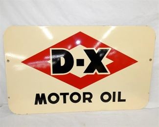 40X24 PORC. D-X MOTOR OIL SIGN