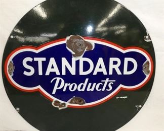 24IN PORC. STANDARD PRODUCTS SIGN