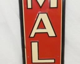 12X60 EMB. AMALIE VERTICAL SIGN
