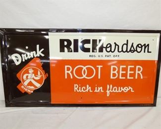 36X18 OLD STOCK RICHARDSON ROOTBEER
