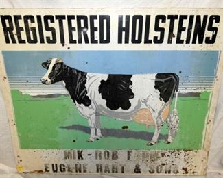 VIEW 3 SIDE 2 48X40 HOLSTEINS SIGN