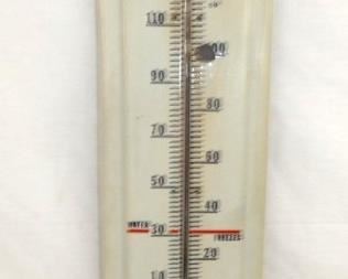 10X36 PORC. PRESTONE THERMOMETER