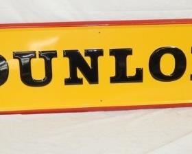 60X14 EMB. DUNLOP 1961 SIGN