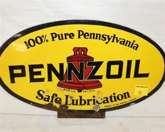 VIEW 2 SIDE 2 PENNZOIL TOPPER SIGN