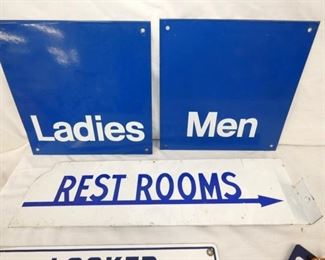 VIEW 2 LADIES/MENS RESTROOM SIGNS