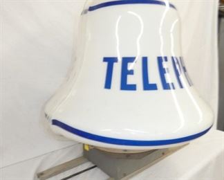VIEW 2 LEFTSIDE TELEPHONE BELL TOPPER 
