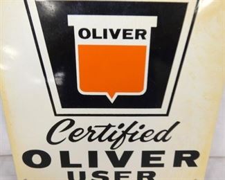 VIEW 2 CLOSE UP OLIVER CERTIFIED SIGN 