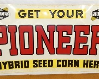 VIEW 2 CLOSE UP PIONEER SEED SIGN 