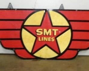 78X24 SMT LINES TIN SIGN W/ WINGS