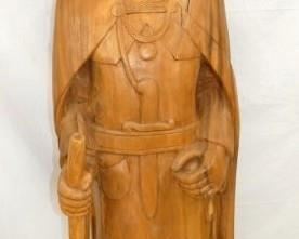 6FT. CARVED WOODEN INDIAN