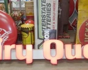 14FT. Dairy Queen LIGHTED CAN SIGN 