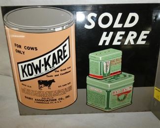 VIEW 2 CLOSE UP KOW KARE W/CANS-TINS
