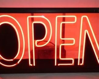25X13 EARLY OPEN NEON SIGN 