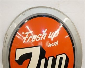VIEW 2 TOP 1958 7-UP SIGN 