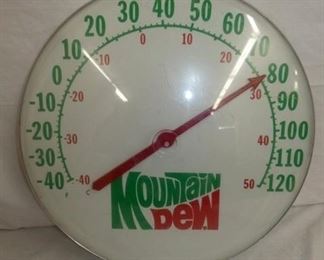 18IN. MT. DEW THERMOMETER 