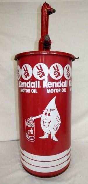 KENDALL MOTOR OIL BARREL