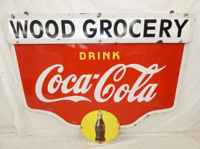 60X50 PORC. DS COCA COLA SWINGER SIGN