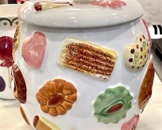 $70.00, darling, ceramic cookie jar by Napco