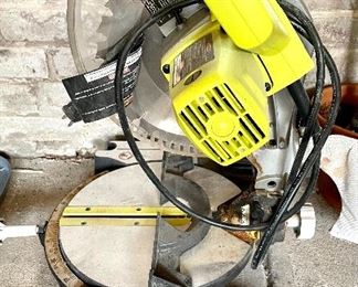 $70, Ryobi chop saw