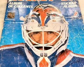 $30, Hockey ‘87 sticker album!!!!! Has a lot of stickers!!