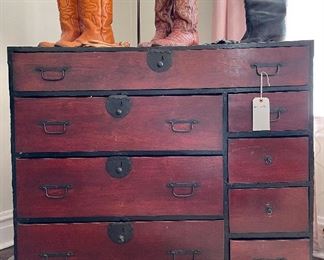 $350, antique chest of drawers