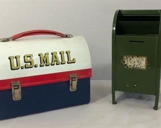 Collectible Metal Mail Boxes