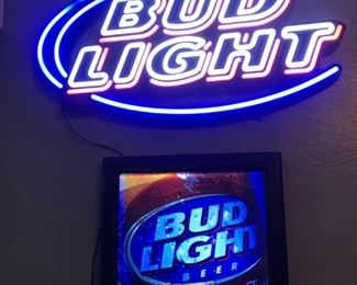 Budweiser Lighted Neon Sign