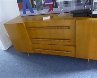 "Mid Century Modern Credenza/ Dresser - 21" D x 67" L x 32" H