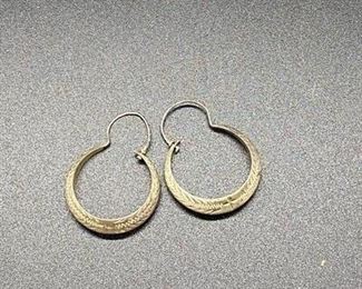 Sterling Silver Hoop Earrings