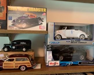 Metal diecast cars
