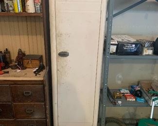 metal storage cabinet  