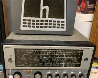 The Halicrafters radio and speaker
