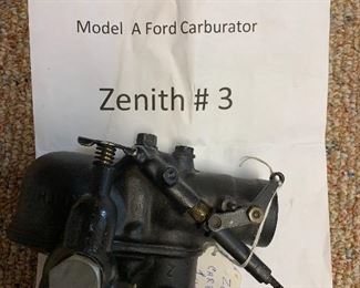 Model a Ford carburetor