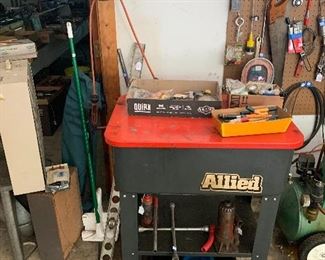 Parts washer, extension cord reel