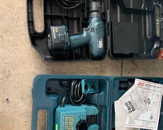 Cordless drill and drill doctor