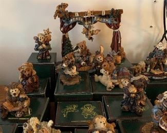 Boys bear nativity