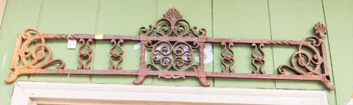 Wrought Iron Gate Topper