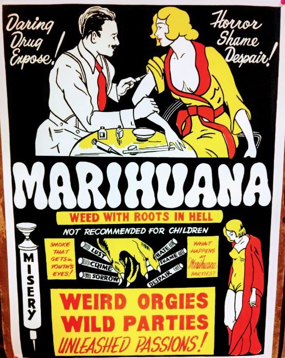 Vintage Marijuana Poster
