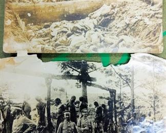 Trench of Human Corpses Photo.
Bud Dajo Hanging Party Photo