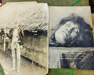 Original Photos and Post Cards from Phillipines Battle of Bud Dajo.