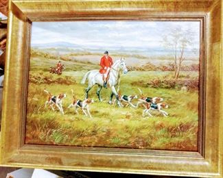 Hudson's Fox Hunt Oil on Canvas